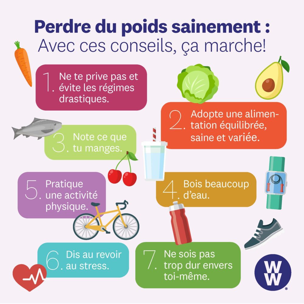 Perdre du poids sainement: 7 conseils pour perdre du poids