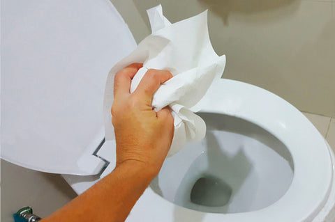 technique du coussin de papier toilette