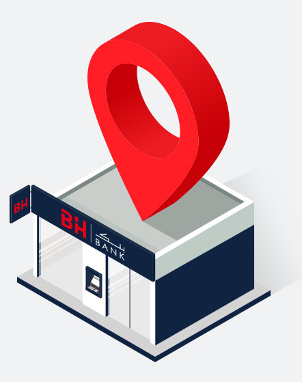 BH Bank HAMMAMET, Av. Habib Bourguiba, Hammamet, Nabeul, TN