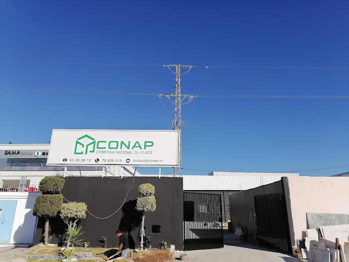 CONAP- Comptoir National du Placo, Rue du Caire, Akouda, Gouvernorat de Sousse, TN