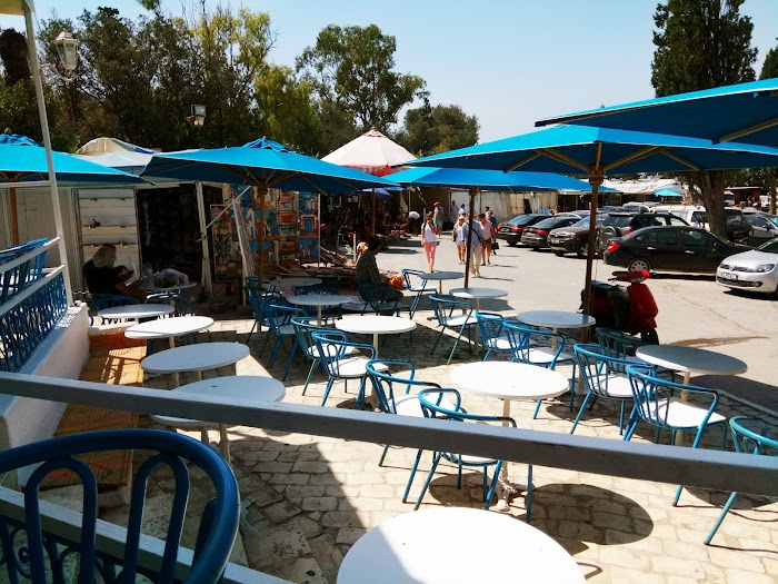 Café Sidi Azizi, Site archéologique de Carthage, Tunis, TN