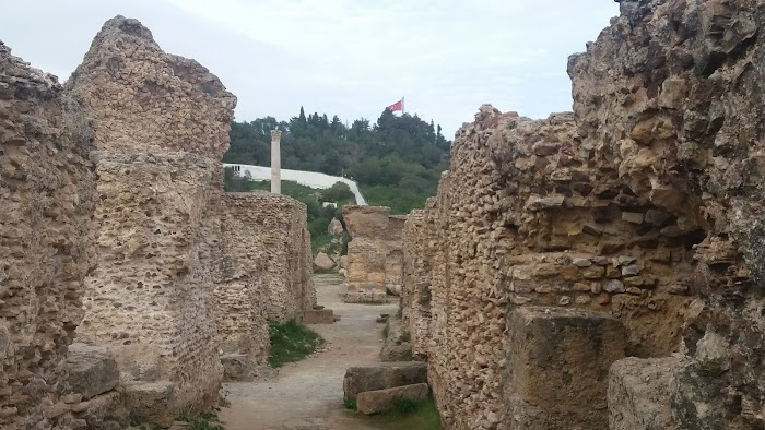 Die Ruinen von Karthago, Site archéologique de Carthage, Tunis, TN