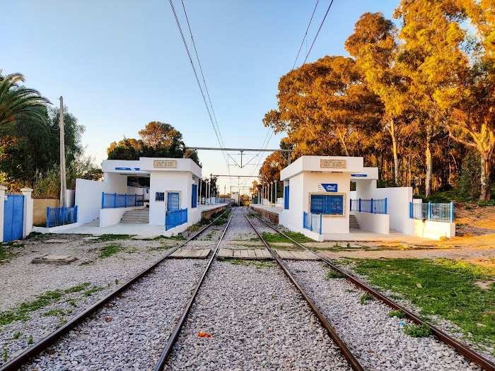 Station TGM Sidi Dhrif, Site archéologique de Carthage, Tunis, TN