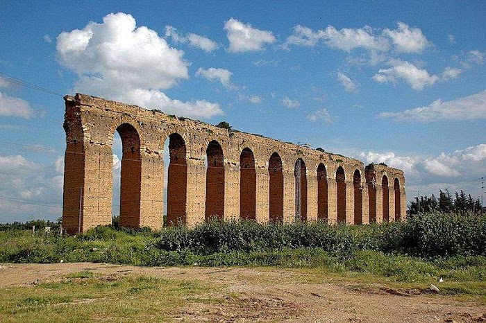 Zaghouan Aqueduct, Site archéologique de Carthage, Tunis, TN