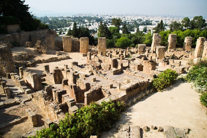 Руїни Карфагена, Impasse des Thermes d'Antonin, Site archéologique de Carthage, Tunis, TN