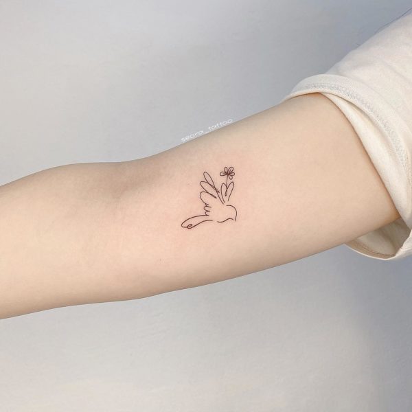 Signification d'un tatouage d'oiseau 