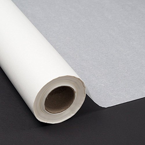 Rouleau de papier blanc PAKOT 70cm X 100m - Idéal pour les motifs, l'emballage et l'artisanat