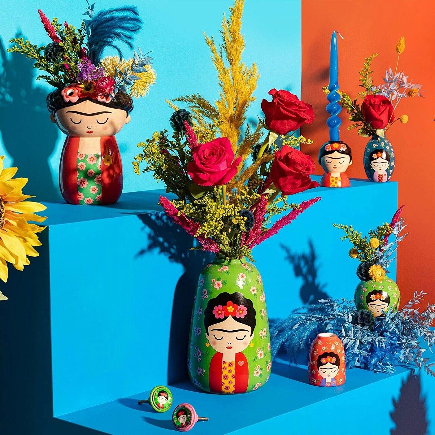 Vases floraux Sass & Belle Frida - Lot de 3