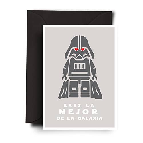 Cartes de fête des mères ⎪ Star Wars, vous êtes le meilleur de la galaxie ⎪ Cartes d'anniversaire amusantes pour petites amies