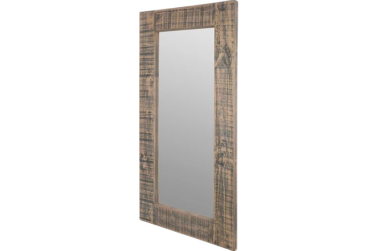 Miroir rectangulaire bigfoot chêne207 x 107 cm