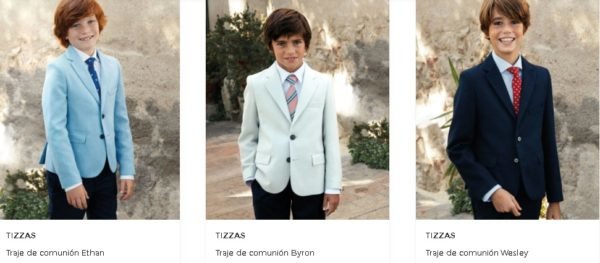 Vêtements de communion pour garçons