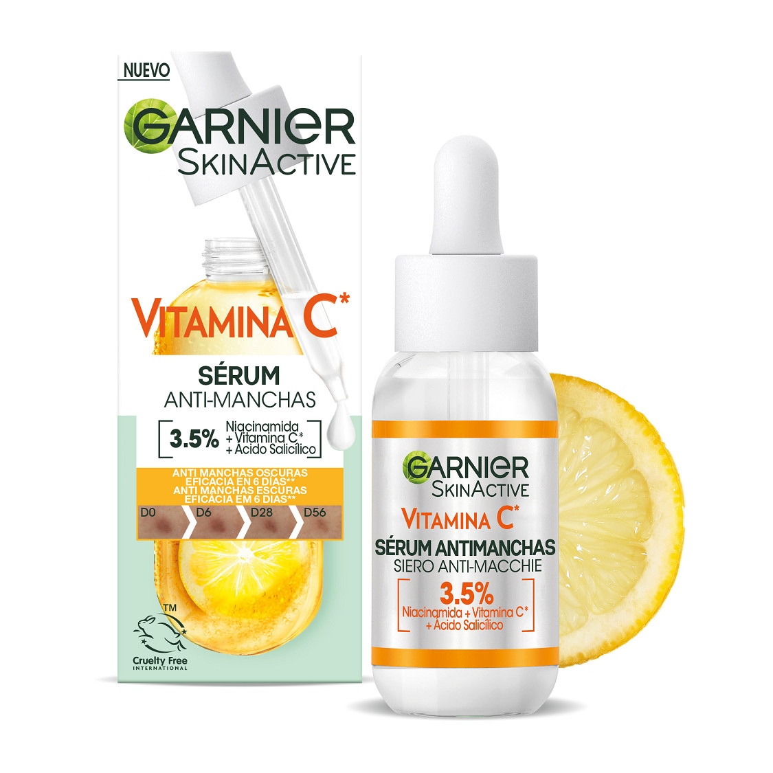 Sérum Anti-Taches Skin Active Vitamine C
