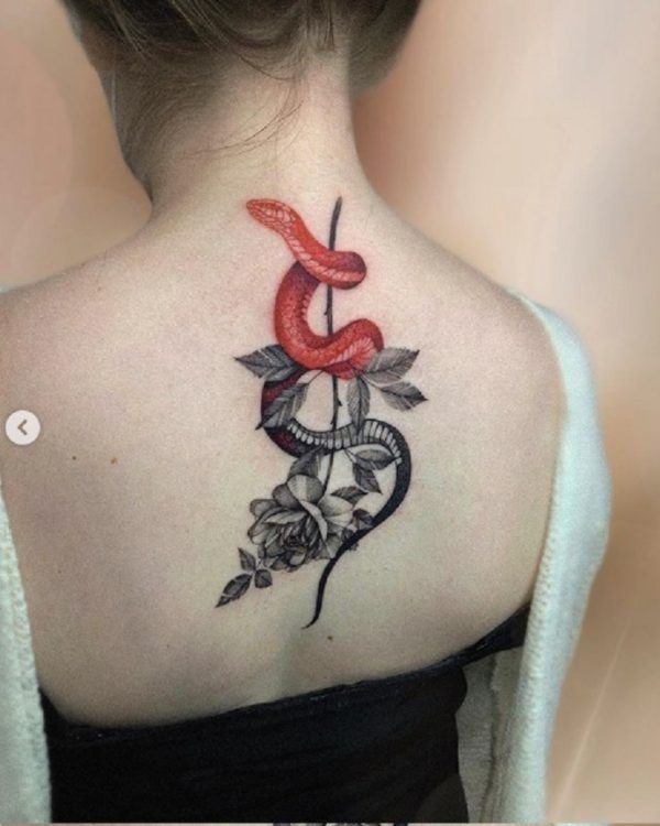 tatouage de serpent 