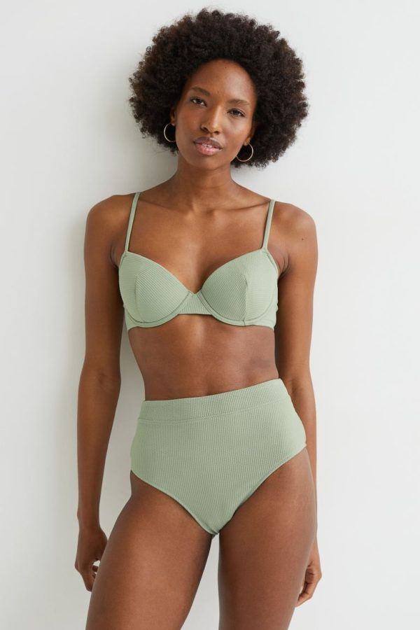 Meilleurs bikinis modèles H&M verts 