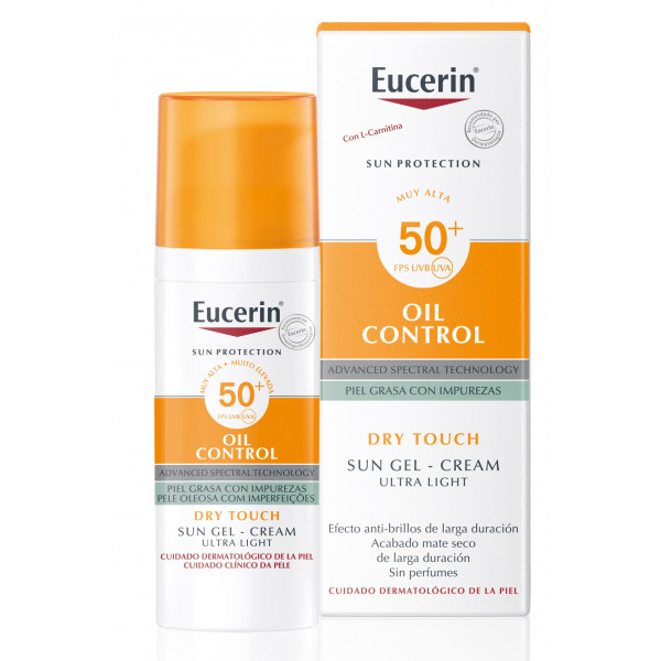 Eucerin Sun Gel Crème Oil Control Dry SPF50+