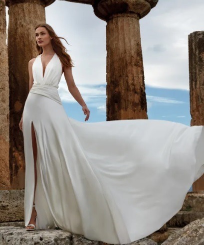 La robe de mariée folklorique de Nicole Milano