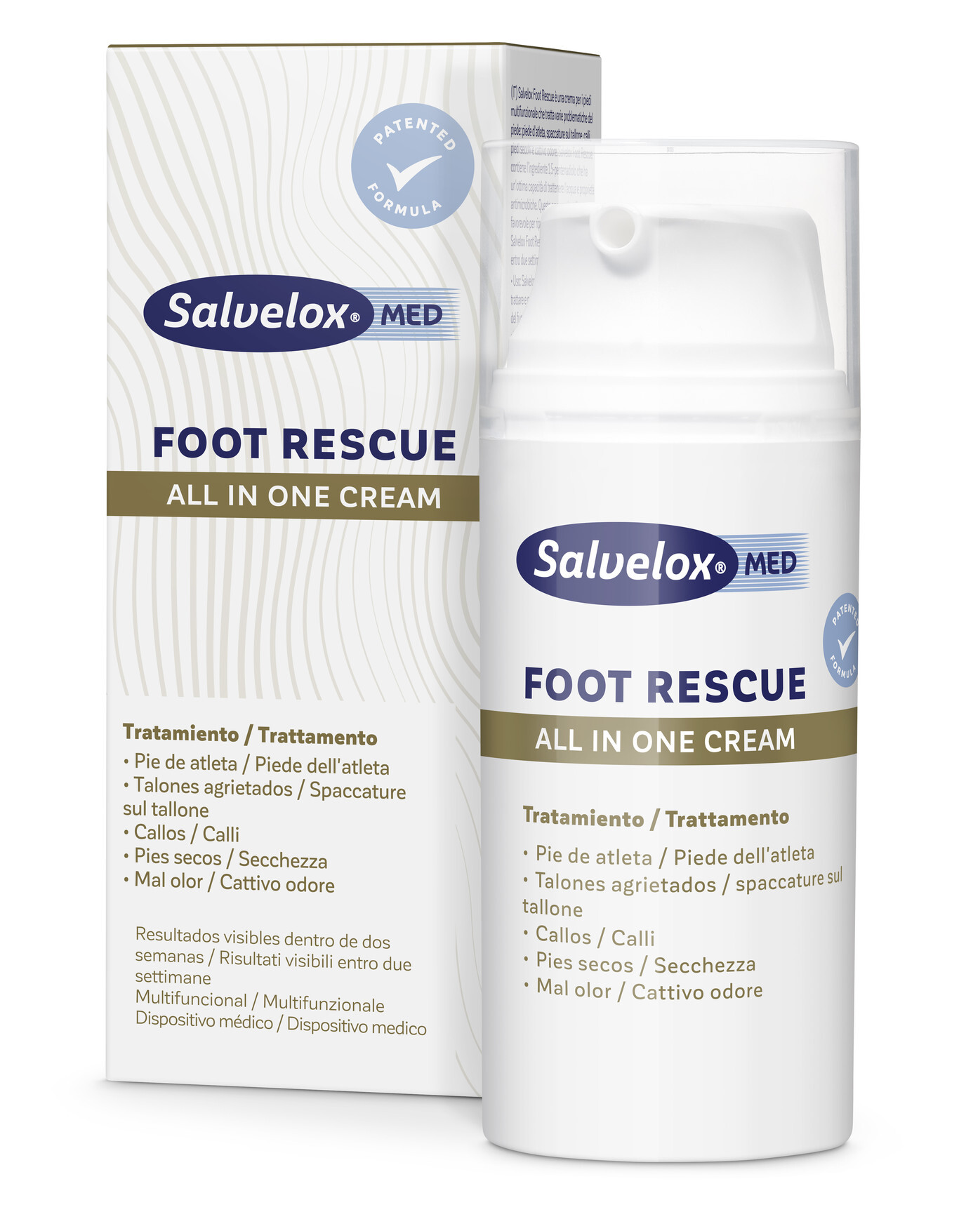 Crème pour les pieds Salvelox Med Foot Rescue