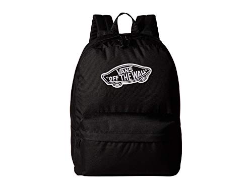 Vans Realm Backpack Sac à dos décontracté pour femme, 42cm, 22L, Noir (Black)