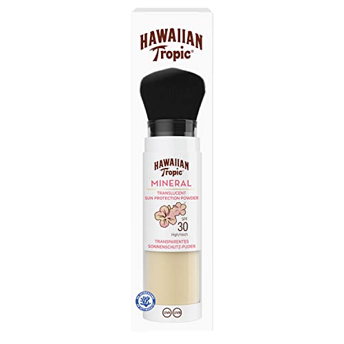 Pinceau minéral tropical hawaïen - Pinceau de maquillage couleur, protection solaire, SPF 30