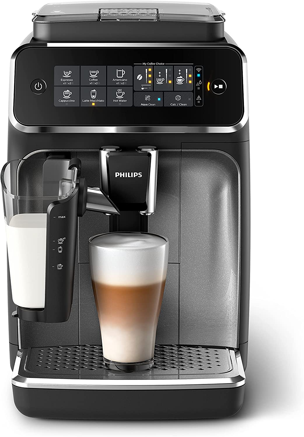 Philips 3200 Series LatteGo Machine à expresso super automatique, 5 cafés
