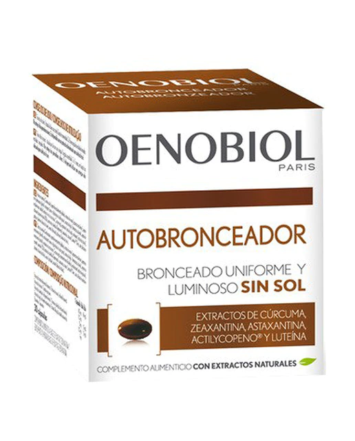 30 Gélules Autobronzantes Oenobiol