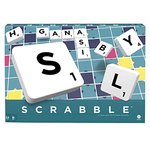 Mattel Games Original Scrabble, jeu de société pour adultes et enfants à partir de 10 ans (Mattel Y9594)
