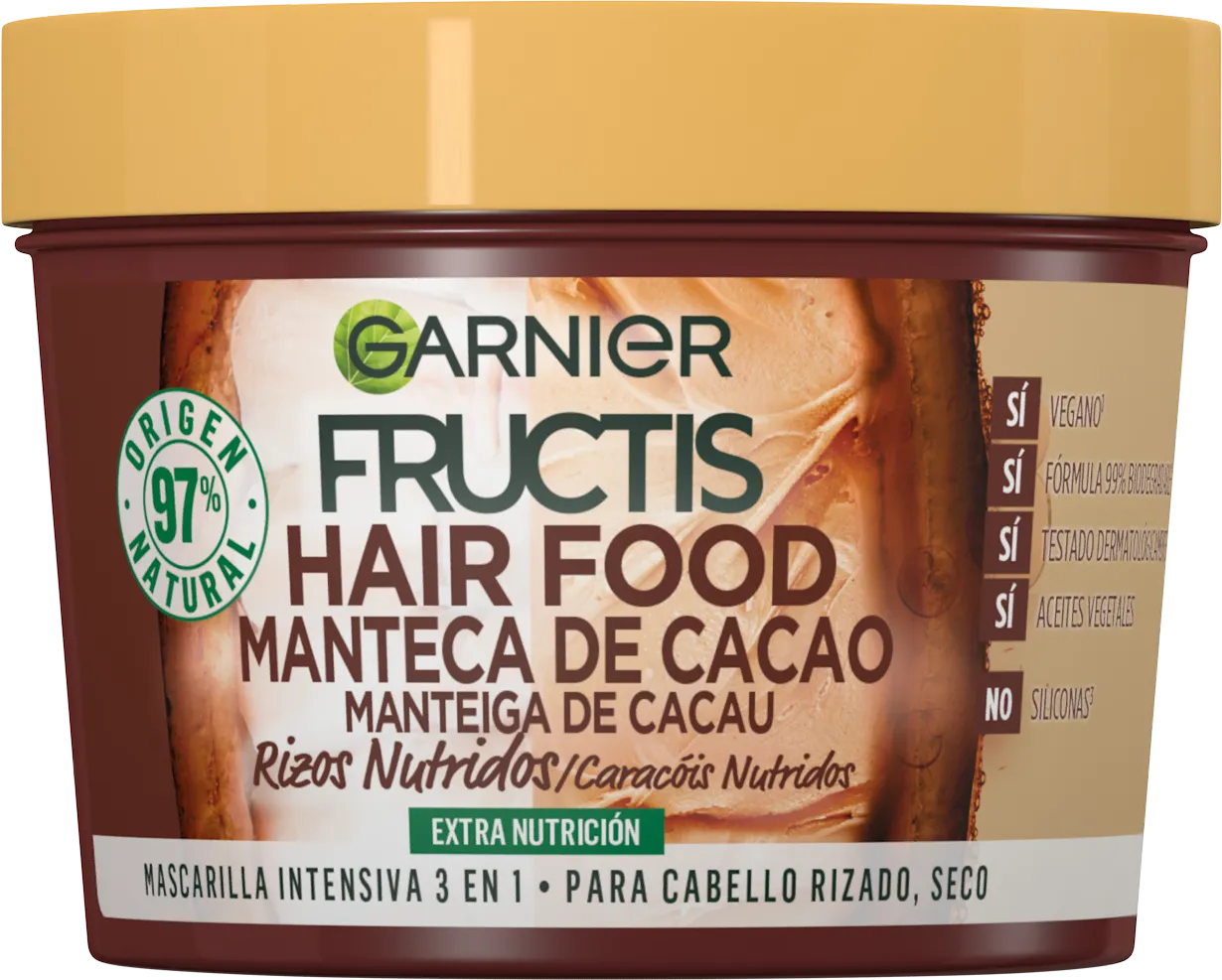 cheveux alimentation beurre de cacao garnier