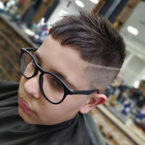 coiffure garçon moderne