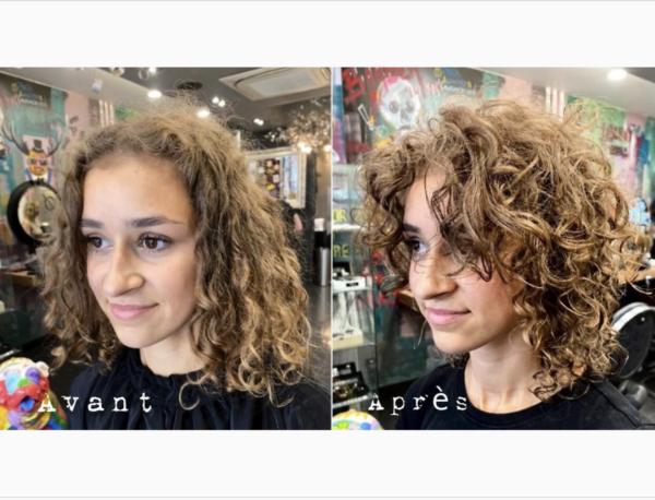 Types de cheveux bouclés : Photos courtes avant et après