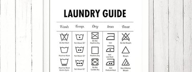 Voici les symboles de lavage sur les vêtements que nous devrions connaître