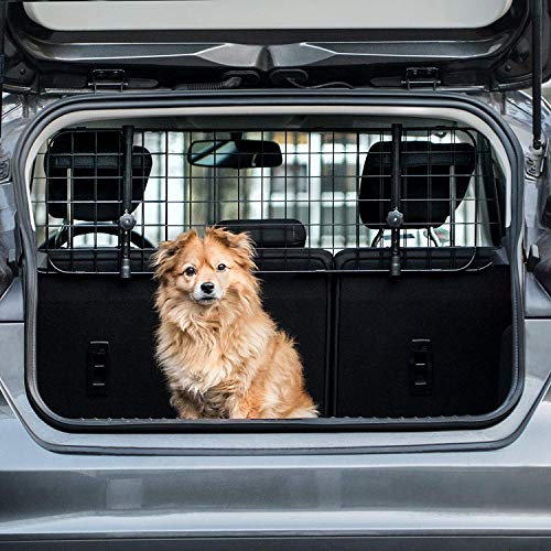 Heldenwerk Universal Dog Car Trunk Grills - Cloisons de voiture pour chien lors du transport de chiens - Grilles de voiture pour chien, Gardes de voiture pour chien