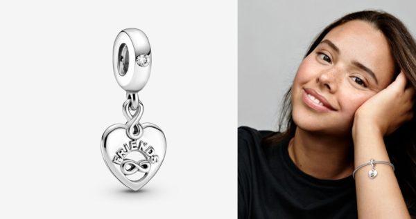Bracelet ou collier Pandora Charm set à moins de 100 euros