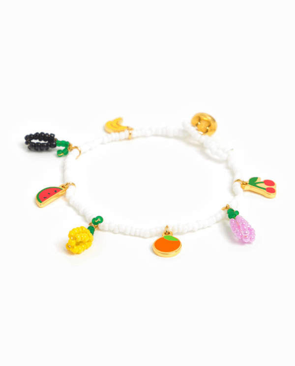 7 colliers et bracelets bimba y lola pour l'été 2022 bracelets fruits 