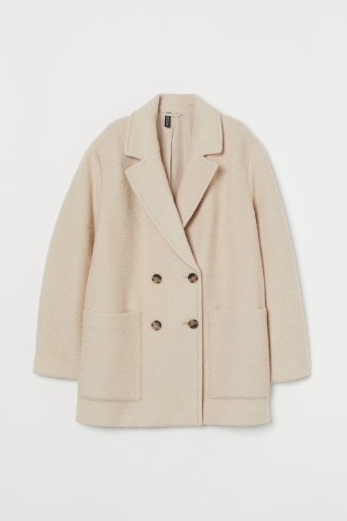 Manteau en laine mélangée H&M
