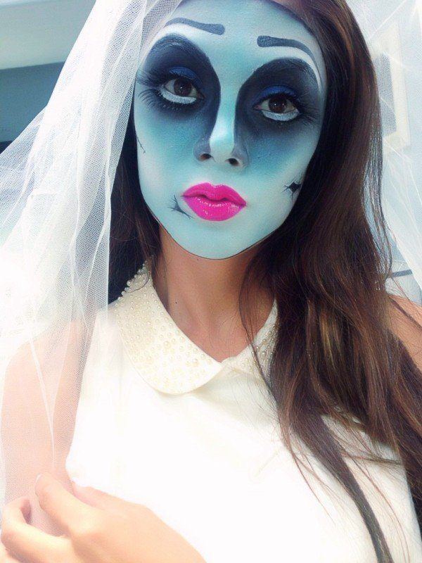 Maquillage effrayant pour Halloween 2014 - Corpse Bride