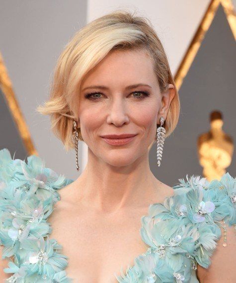 Coiffure de Noël Cate Blanchett