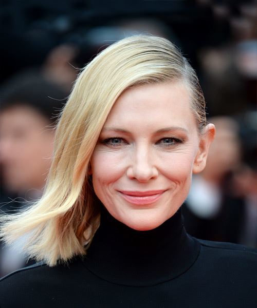 Cate Blanchett Coiffure de Noël 