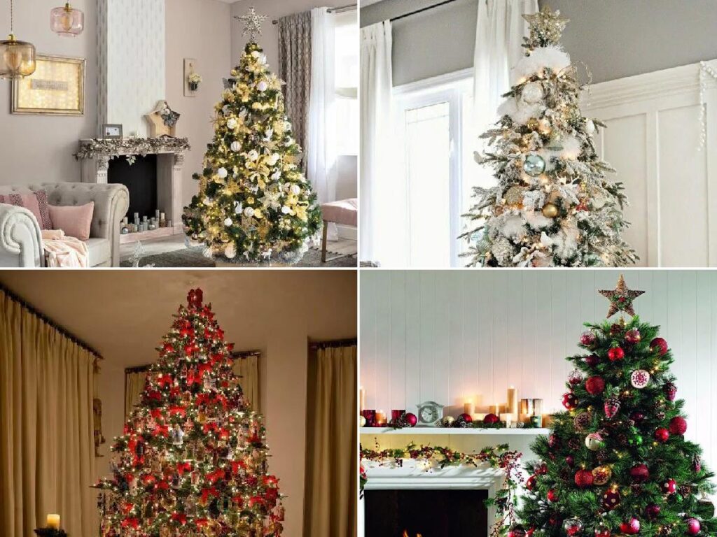 Árboles de Navidad decorados 2021