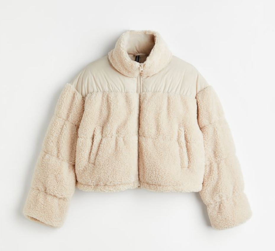 veste matelassée en laine