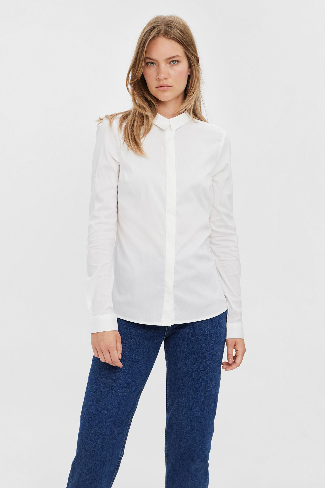 Chemise blanche ajustée Vero Moda