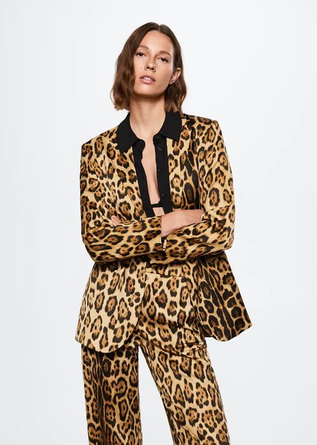 Costume imprimé léopard Nuria Roca