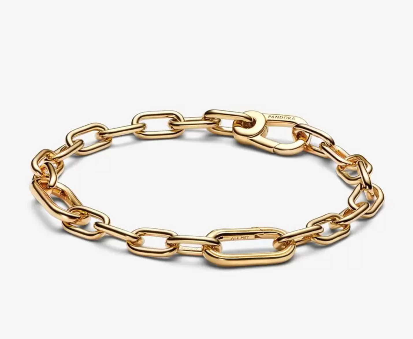 bracelet chaîne en or