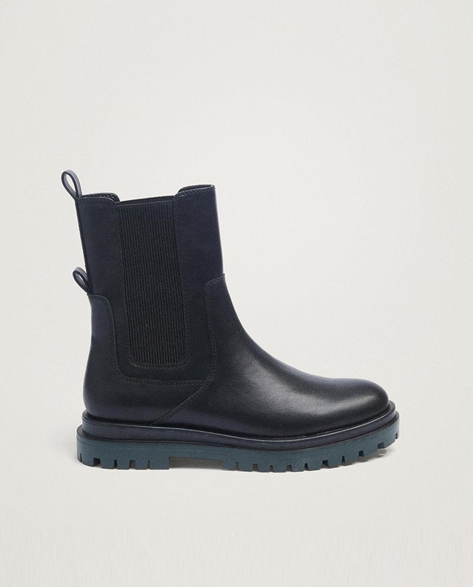 Bottines bleu marine