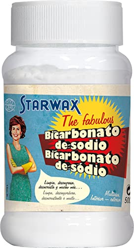 Starwax The Fabulous Baking Soda 500g - Nettoyant tout usage, élimine la graisse, les odeurs et les moisissures, antioxydant, agent de polissage, anticalcaire