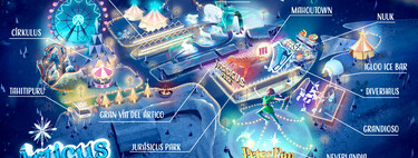 Madrid construit son propre parc d'attractions de Noël : il sera pop-up et il y aura même des aurores boréales 