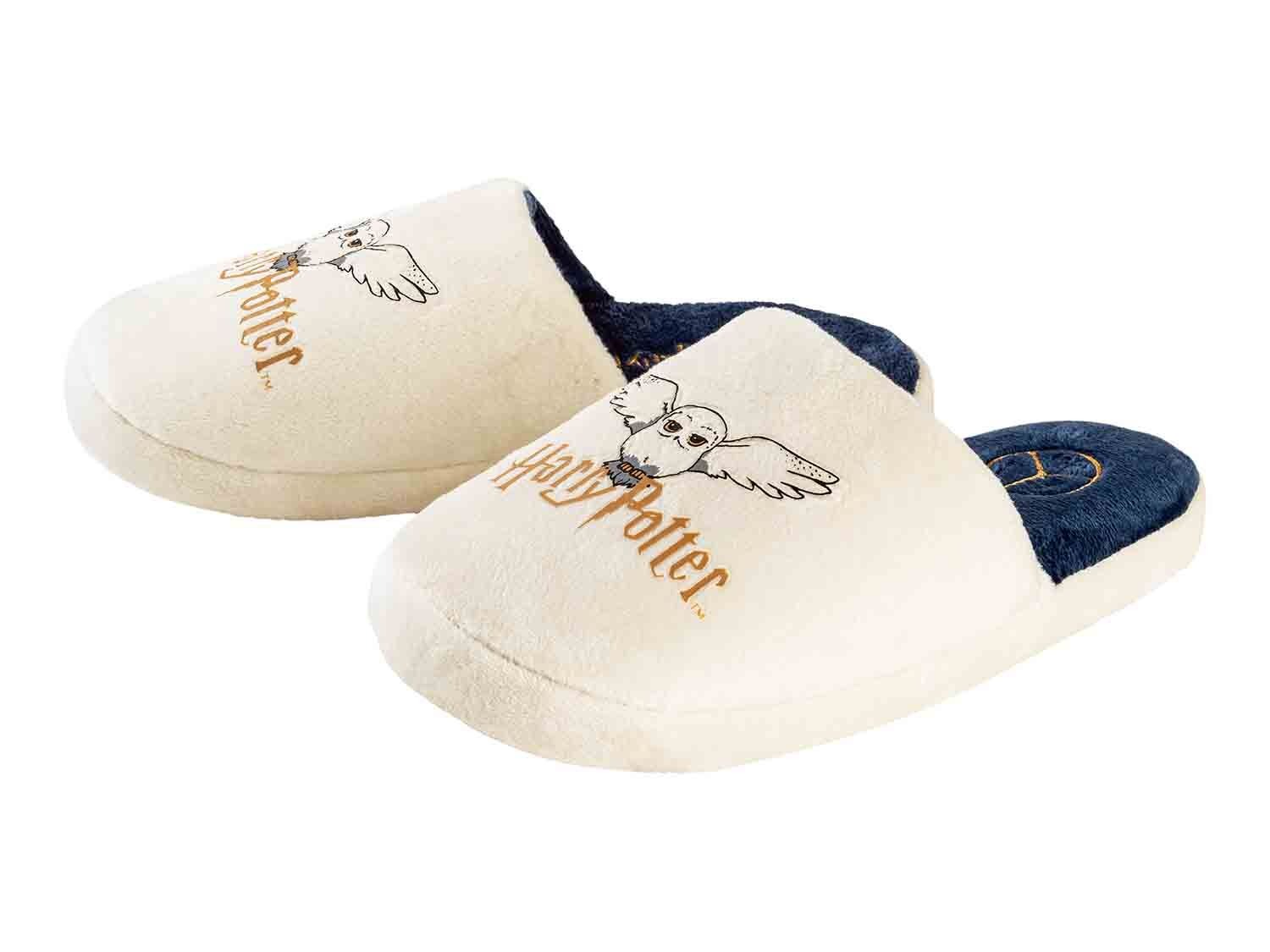 Harry Potter Chaussons Adultes Beiges