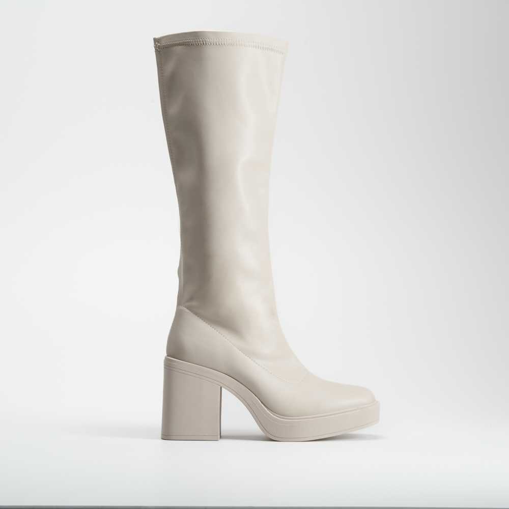 bottes blanches