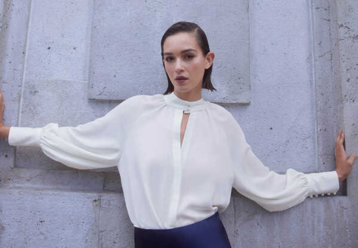 Blouse en popeline Orellana