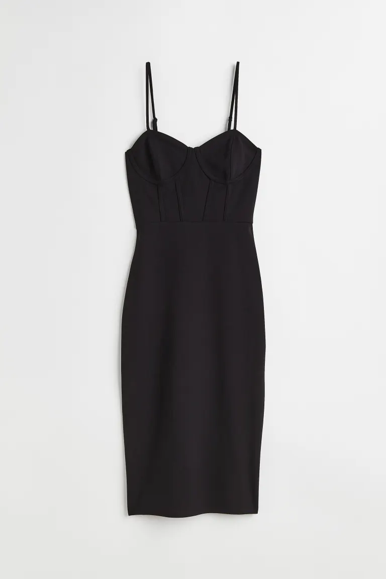 Robe fourreau en maille H&M