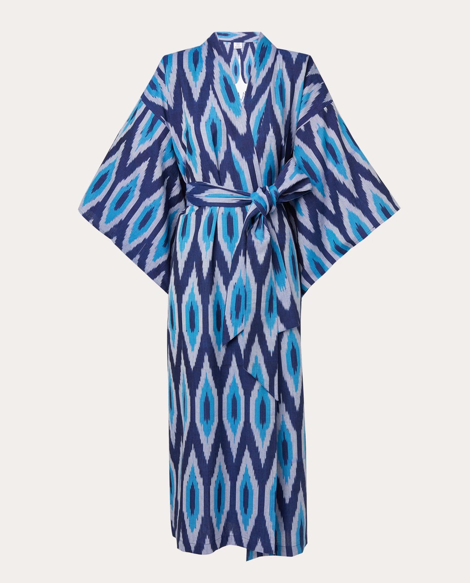Kimono en coton imprimé de Kleed Kimonos.